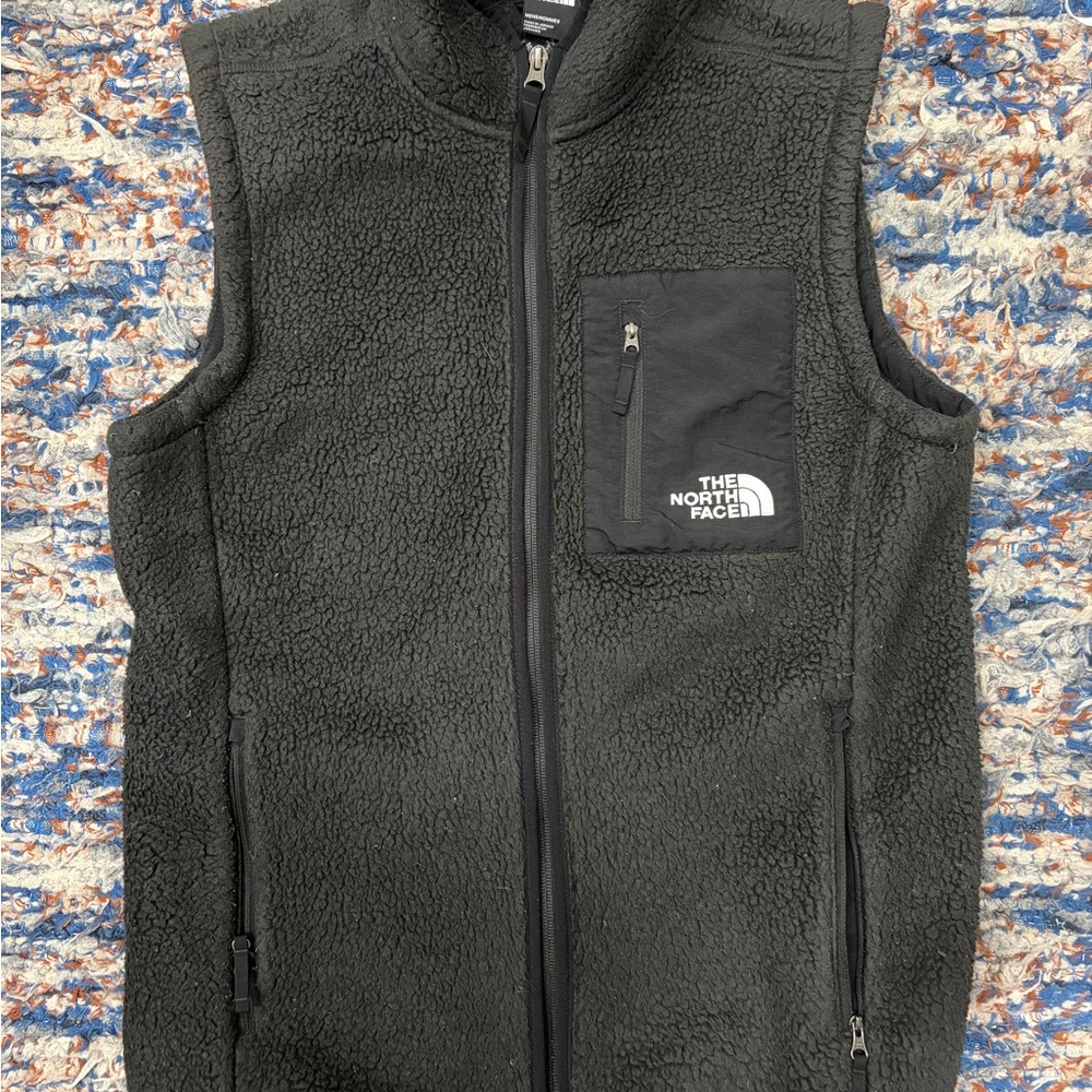The North Face Men's Black Fleece Vest